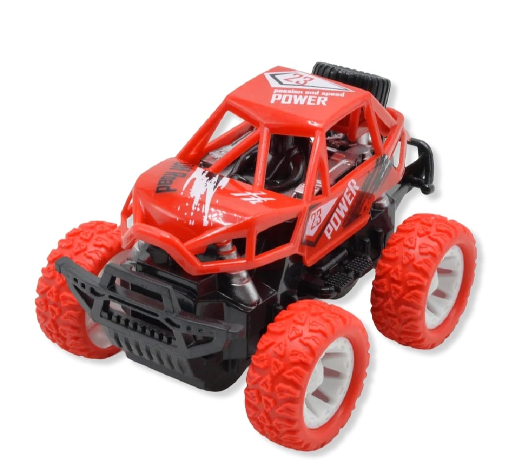 Monster Truck Toys Friction Push & Go High Speed Friction Vehicles for Kids