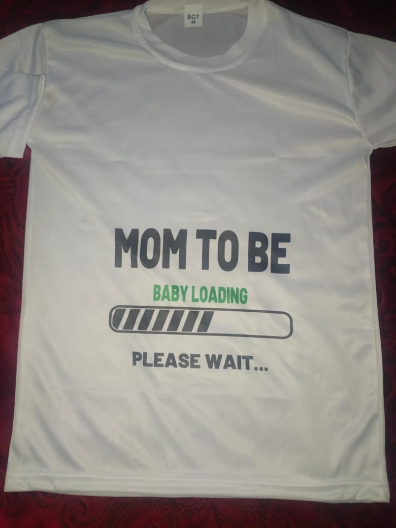 Dad to Be & Mom to Be Style White T-Shirt - Key & Heart Design T-Shirts – Best Quality T-Shirts | T-Shirt For Women - T-Shirt For Men - Dad to Be
