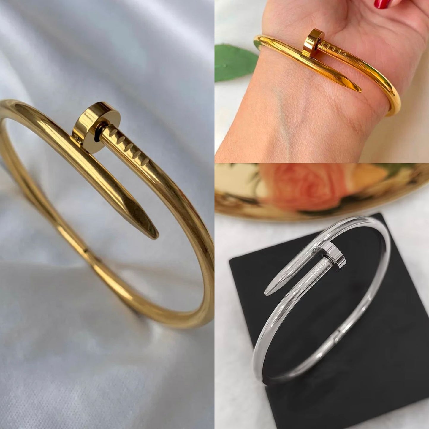 Nail Bracelet keel Kara Bracelet for Girls and Women For Women Daily Wear