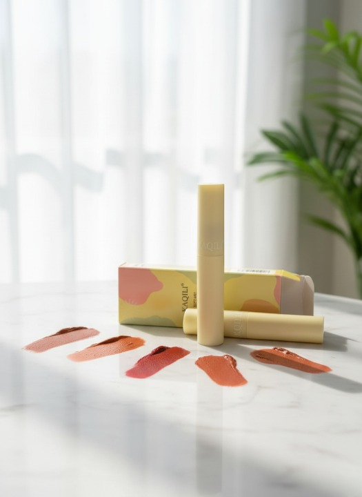 Kaqili Soft Mist Lipgloss – Velour Air Lip Glaze, Lightweight Matte Finish, Long-Lasting Hydration & Smooth Texture