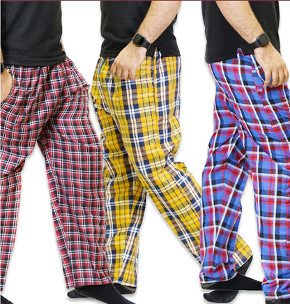 Checkered Pajamas for men & boy
