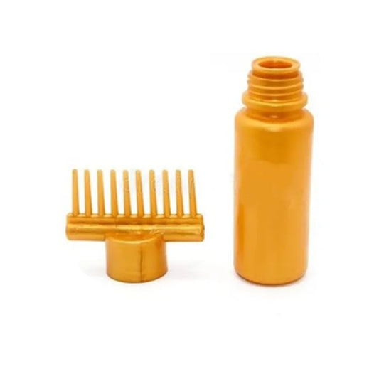 Hair Oil Applicator Bottle, Root oiling Comb bottle for Hair Coloring, Shampoo, Oiling, Dye, and Scalp Treatment for home & commercial (Empty Bottle)
