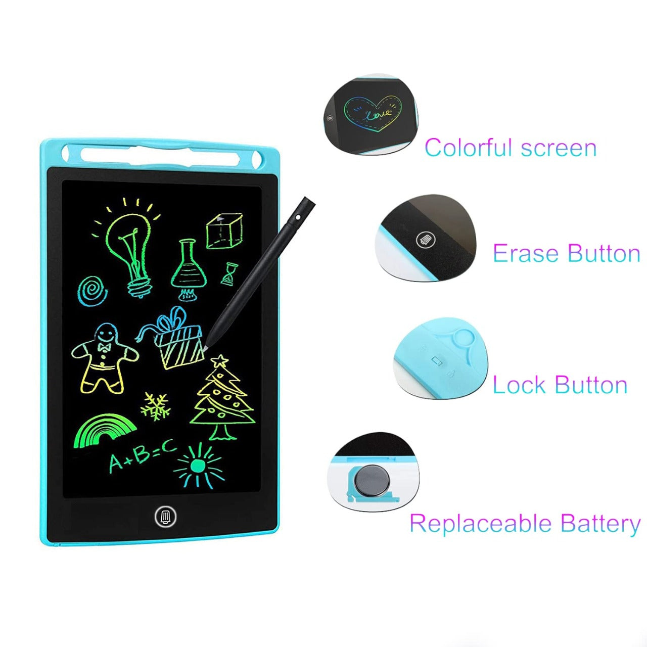 8.5 inch LCD writing tablet for kids - digital drawing pad