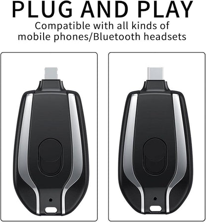 Emergency Keychain Portable Charger power bank