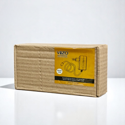V3A Wall Charger with Built-In Micro USB Cable