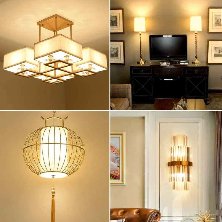 E14 LED Corn Light Lamp Bulb | 3 in 1 light modes Chandelier, Candle LED Light For Home & Decoration - 12W/16W