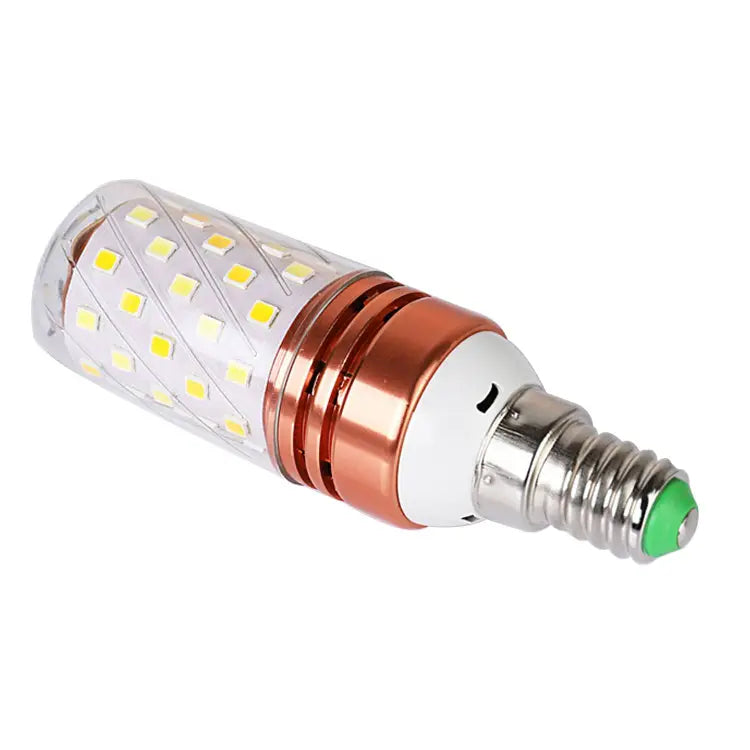 E14 LED Corn Light Lamp Bulb | 3 in 1 light modes Chandelier, Candle LED Light For Home & Decoration - 12W/16W