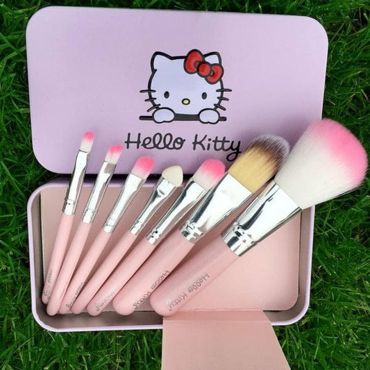 Kitty Makeup Brush Set, Pack of 7