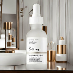The Ordinary Niacinamide 10% + Zinc 1 % (30ML ) - with barcode & Batch Code