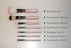 (8 in 1 ) Makeup Brush Set & Blender Deal