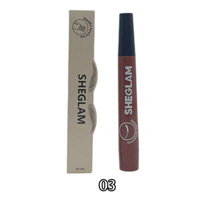 24 Hours Waterproof Liquid Eyebrow Pen - Black