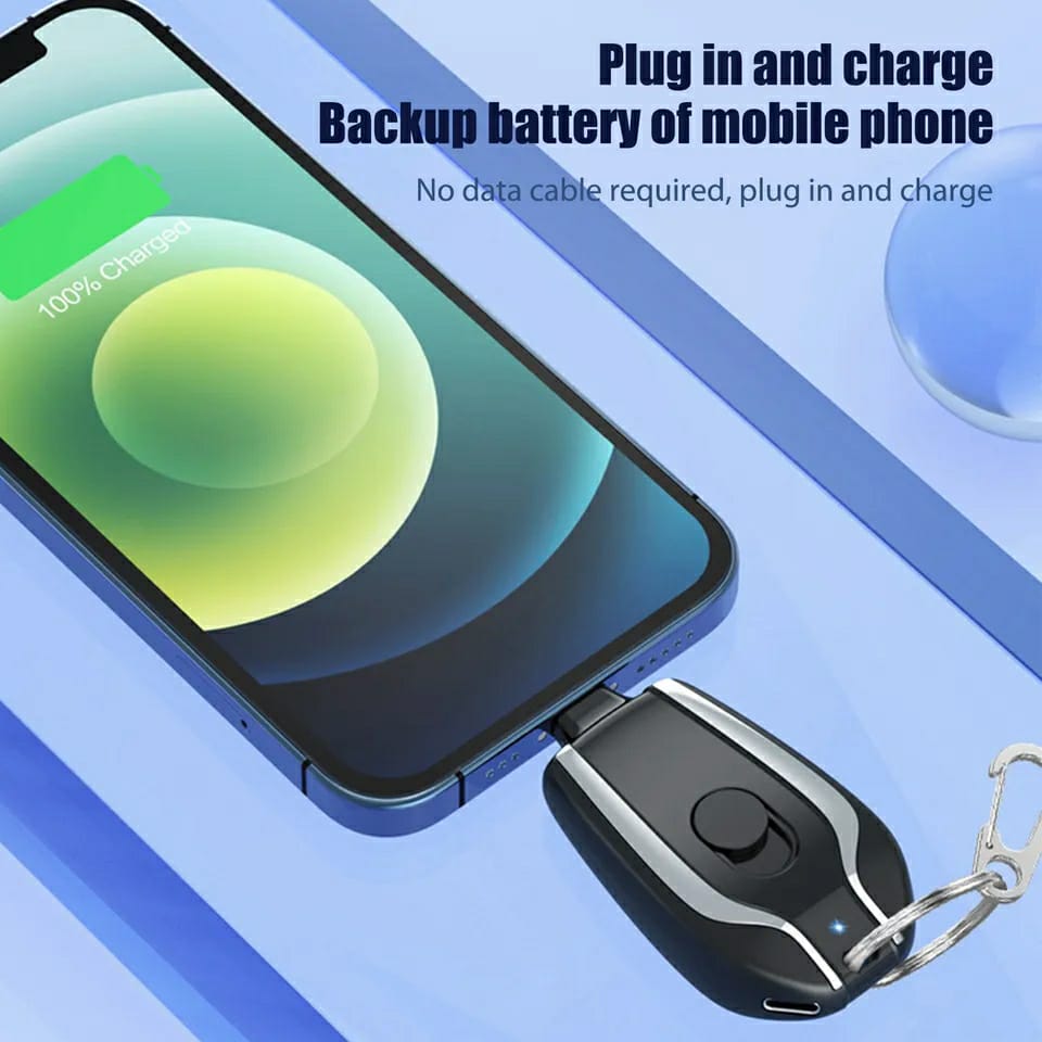 Emergency Keychain Portable Charger power bank