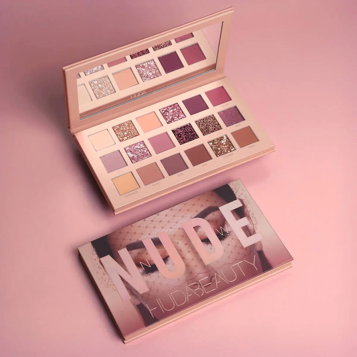 18 Shade glittery - Matte NUDE Eyeshadow Palette