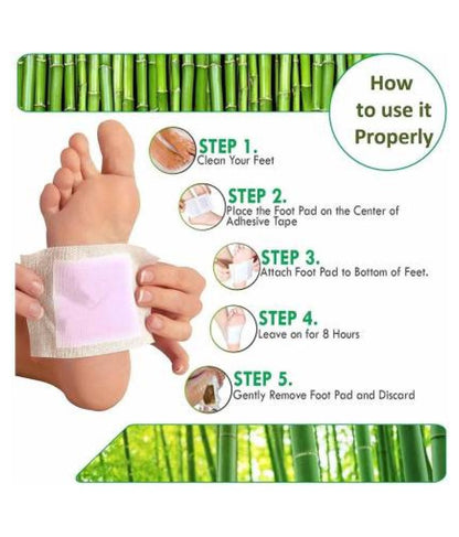 Kiyome Kinoki Detox Foot Pads | Pain-Free Cleansing Pads for Toxin Removal, Stress Relief & Improved Vital Organ Function | Red & Blueberry Variants (Random Variant)
