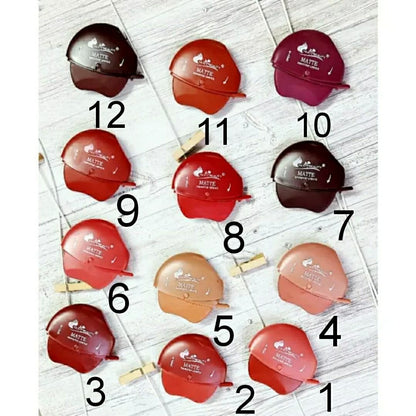 Yaxi Beauty Velvet Matte Lipstick - 12