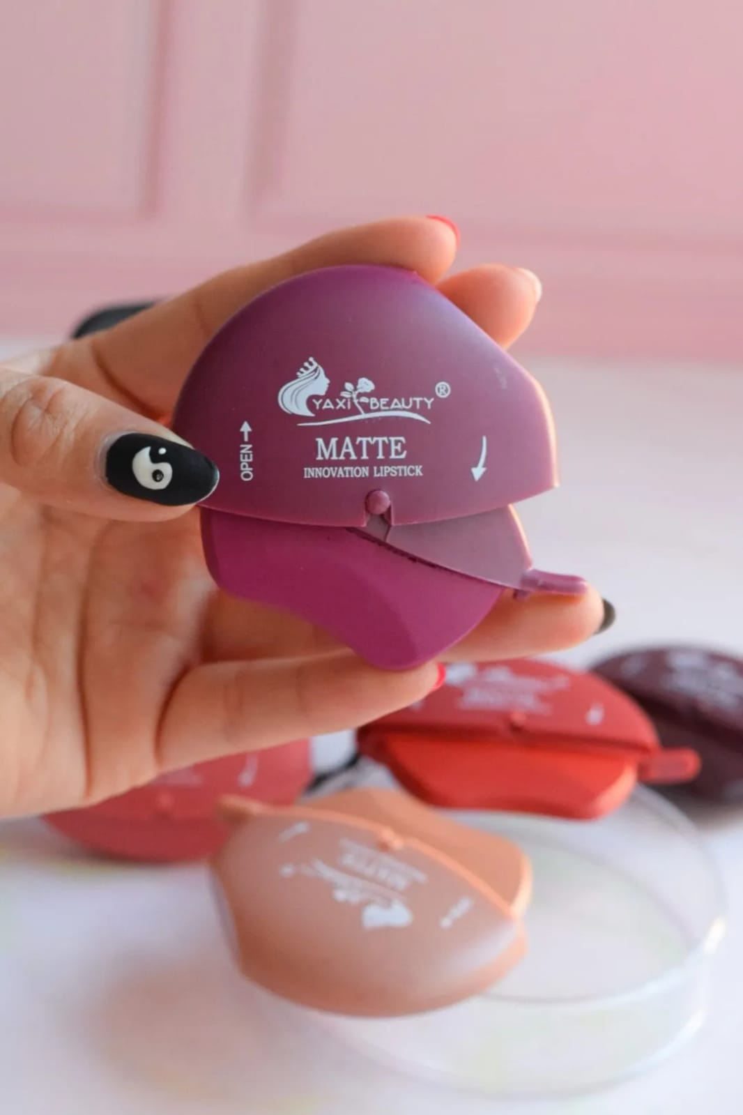 Yaxi Beauty Velvet Matte Lipstick - 12