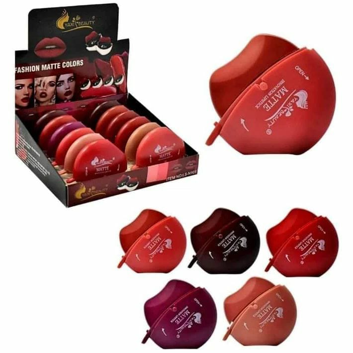 Yaxi Beauty Velvet Matte Lipstick - 12