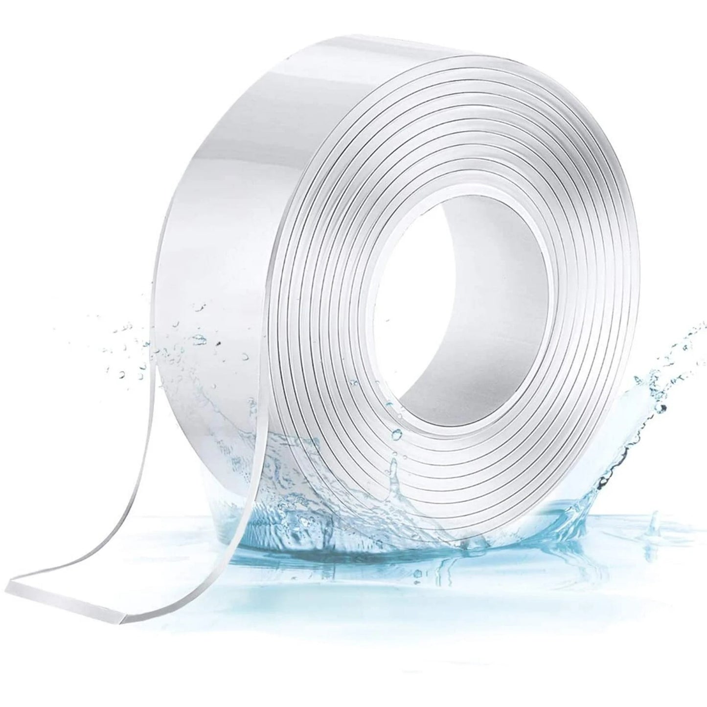 Nano Tape Double Sided Tape Self Adhesive Nano Tape for Kitchen Walls Photos Posters Fixing Balloon Home Office - 3 Meter