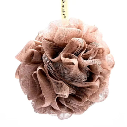 1 pcs)Soft Mesh Bath Sponge – Exfoliating Body Scrubber Random color - Extra Soft Body Loofah Bath Sponge – Gentle Exfoliating Shower Pouf for Radiant, Smooth Skin – Mesh Shower Scrubber for Men & Women - Random Color