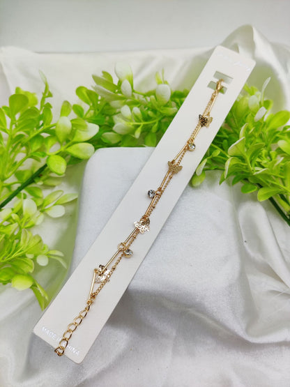 Imported Elegant Adjustable Charm Bracelet - Imported Elegance | Best Quality Artificial Bracelet For Girls & Women | for Every Occasion - Random Design