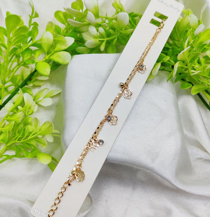 Imported Elegant Adjustable Charm Bracelet - Imported Elegance | Best Quality Artificial Bracelet For Girls & Women | for Every Occasion - Random Design