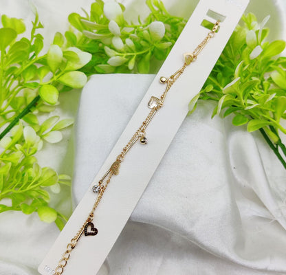 Imported Elegant Adjustable Charm Bracelet - Imported Elegance | Best Quality Artificial Bracelet For Girls & Women | for Every Occasion - Random Design