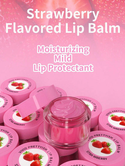 Fruity Delight Lip Balm, Glossy Finish for Soft, Hydrated Lips ( Random Color ) - Pack Of 02
