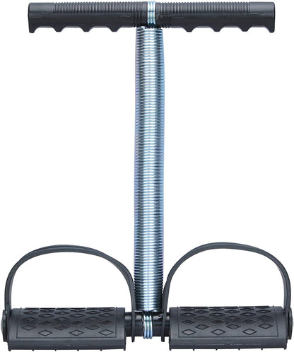 Foot Pedal Resistance Band Elastic Sit-up Pull Rope Yoga Fitness Gym – Elastic Pull Ropes Tummy Trimmer | Spring Tummy Trimmer ( Random Color )Single Spring