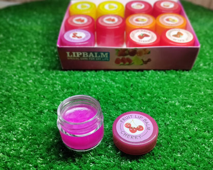 Fruity Delight Lip Balm, Glossy Finish for Soft, Hydrated Lips ( Random Color ) - Pack Of 02