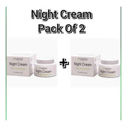 Pack of 2 The Health Healer Night Cream 50 Gram | Best Quality Cream | Night Cream