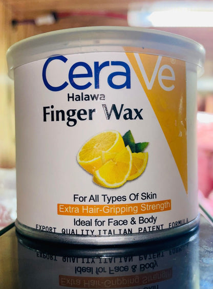 1 Piece CeraVe Halawa Finger Wax | Formulated With Nourishing Ingredients | Ideal for Face & Body 170g