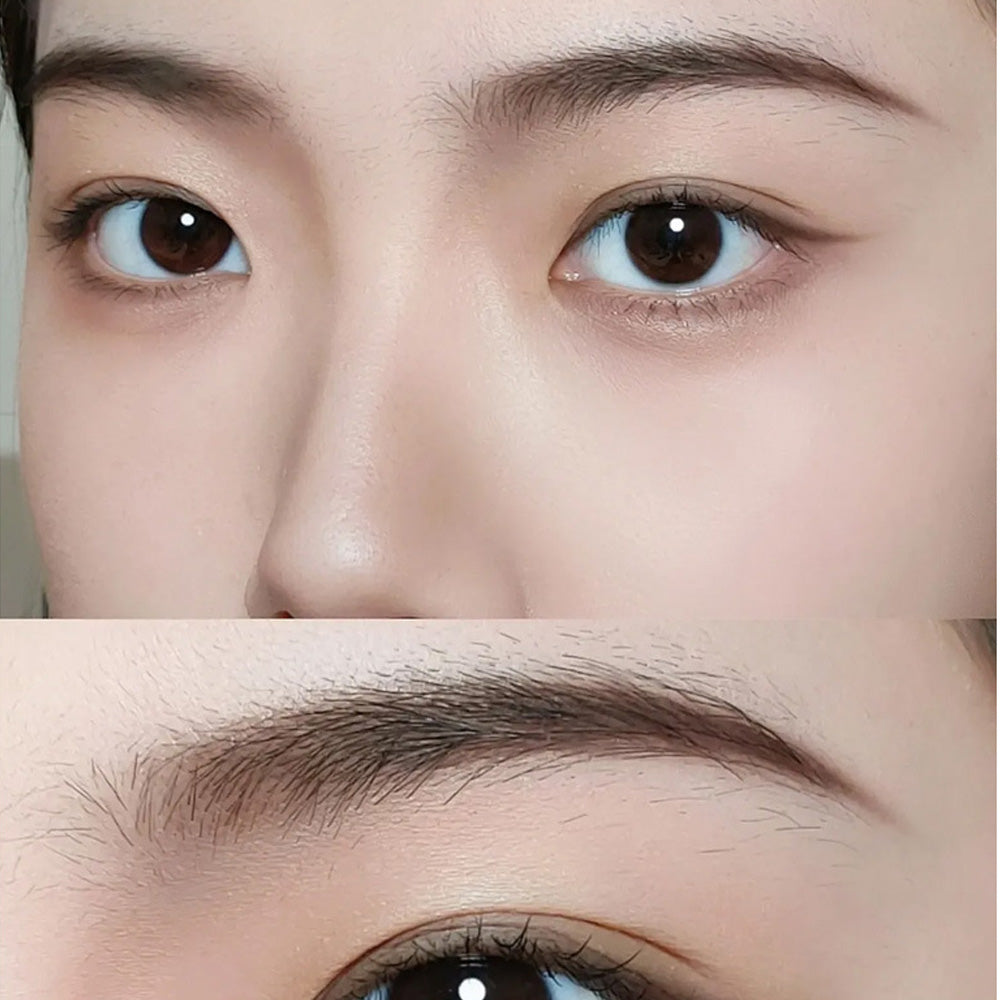 ( Tattoo brow) 4 Points Tip Tattoo Pen | 4 Tip Tattoo Eyebrow Pen | Eyebrow Pencil Creates Natural Makeup Effect - Black