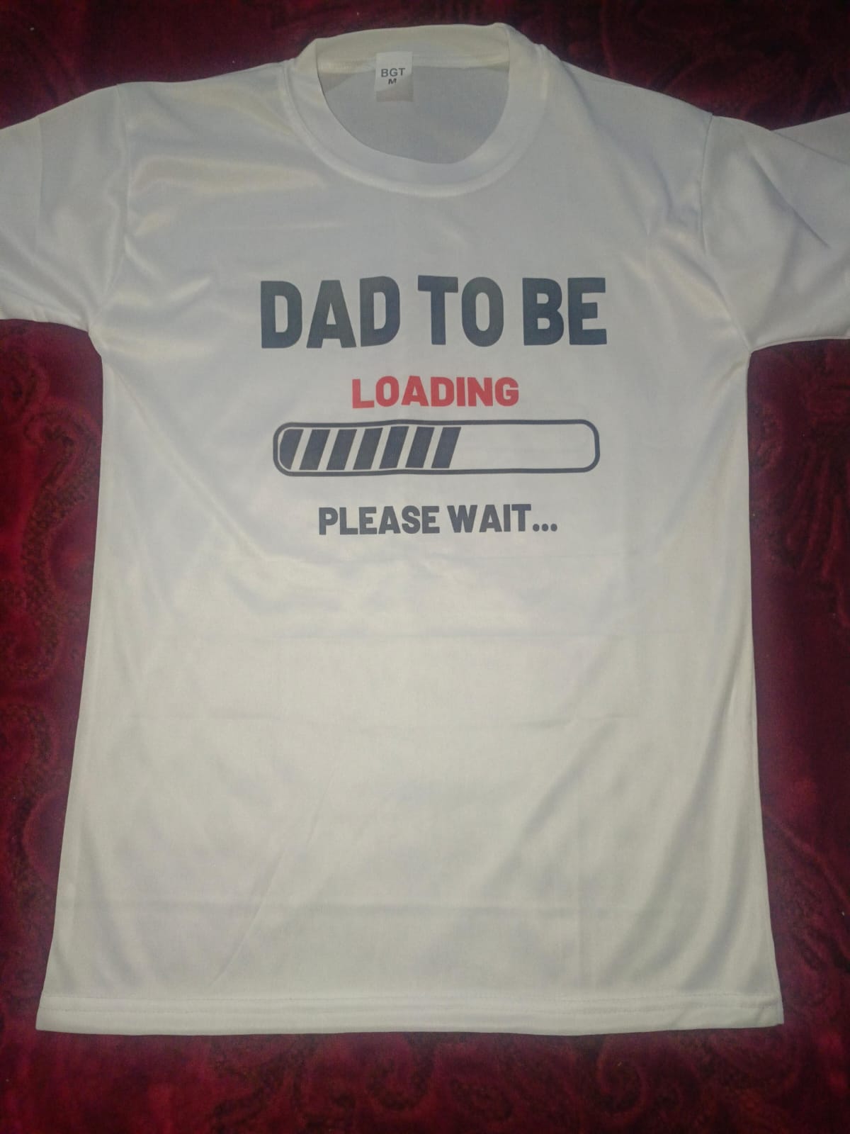 Dad to Be & Mom to Be Style White T-Shirt - Key & Heart Design T-Shirts  – Best Quality T-Shirts | T-Shirt For Women - T-Shirt For Men  - Dad to Be