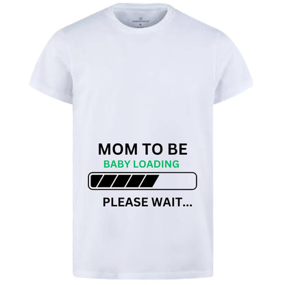 Dad to Be & Mom to Be Style White T-Shirt - Key & Heart Design T-Shirts  – Best Quality T-Shirts | T-Shirt For Women - T-Shirt For Men  - Dad to Be