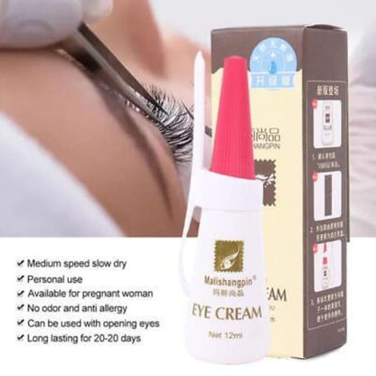 Clear Eyelash Glue Waterproof Lash Glue | Mink Eyelashes Glue | Eye Lash Adhesive Eye Cream