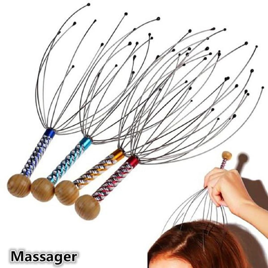 Octopus Head Relaxing Massager - Massager - Head Massager - Head Massager Machine Brand New And High Quality Head Massager
