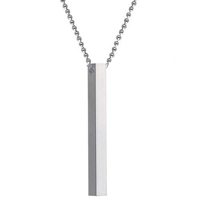 vertical bar Necklace Locket Chain for boys girls neck chain for men with locket Men`s Jeweler Pendant for men Stylish design