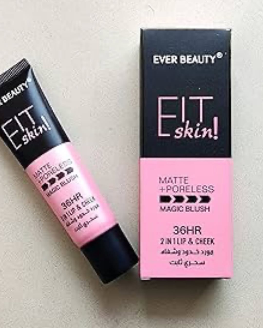 EIT SKIN Magic Blush - Matte + Poreless (2-in-1 Lip & Cheek Tint) Lasting 36 Hours 35ml