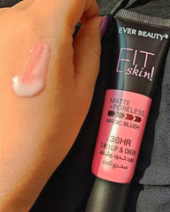 EIT SKIN Magic Blush - Matte + Poreless (2-in-1 Lip & Cheek Tint) Lasting 36 Hours 35ml