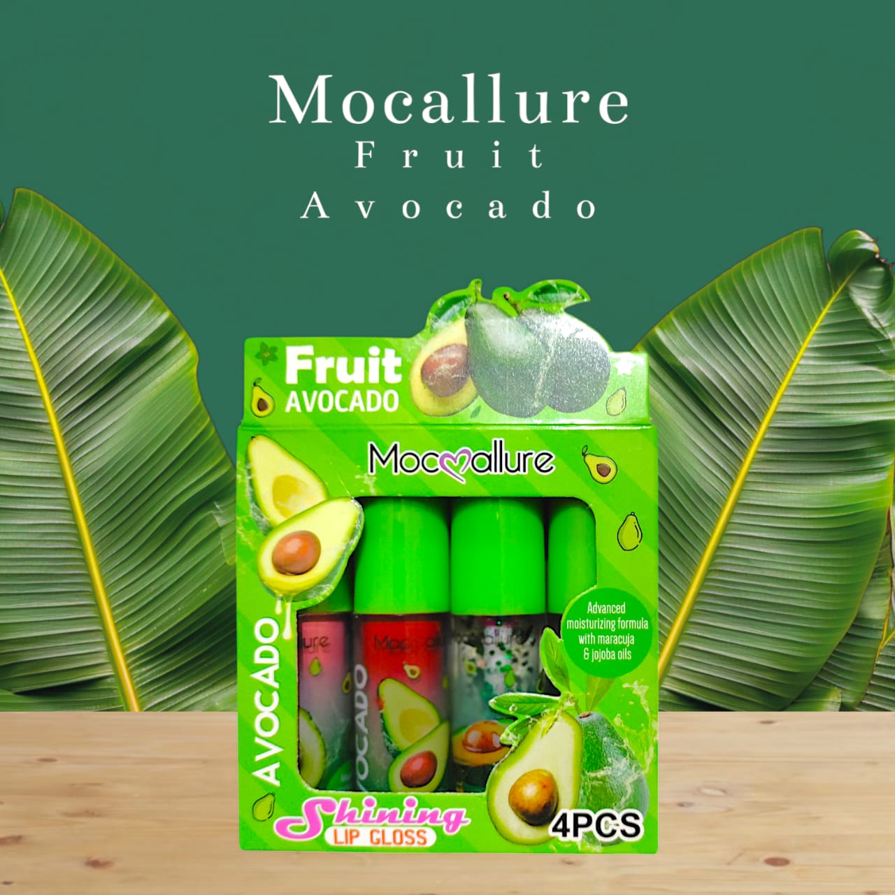 Mocallure 4 Pcs Shinning Lipgloss Set – Long-Lasting, Easy to Apply, Lip Gloss for Makeup Lovers