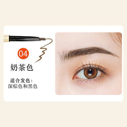 Aiqilai 3 in 1 Eyebrow Pencil | Eyebrow Pencil Gel | Anti-Smudge | Long-Lasting | Three-in-One | Double-Headed | Folding Eyebrow Trimming Knife | Brush