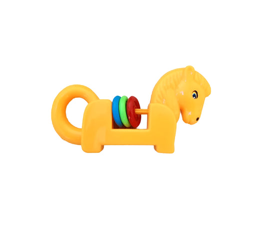 3 Pcs Baby Rattle Set – Non-Toxic Plastic Toys for Newborns, Safe & Lightweight, Colorful Shapes for Sensory and Motor Skill Development