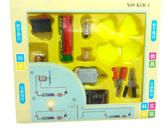Bulb and Fan Electric Science Experiment Kit for Kids and Adults – DIY STEM Educational Toy