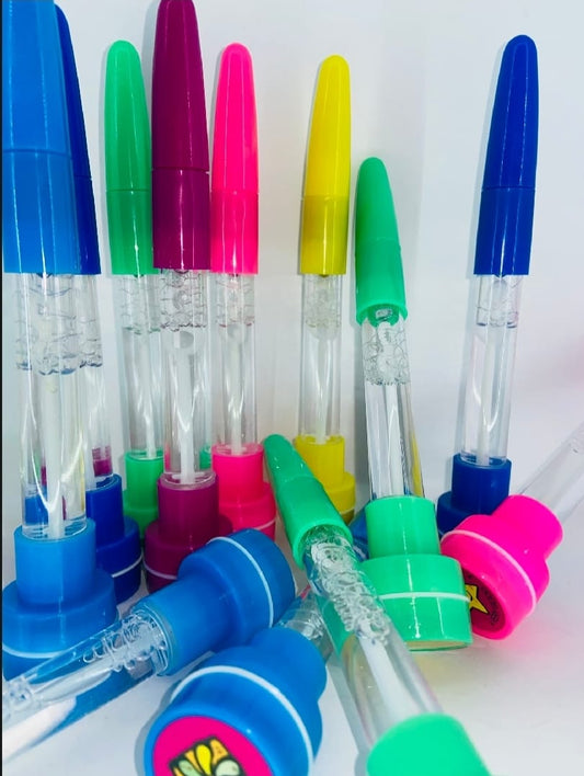 4-in-1 Pen with Stamp, Bubbles, Light, and Writing Function – Fun Creative Multi-Use Pen for Kids