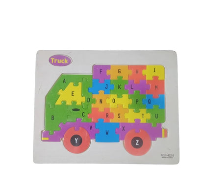 Wooden Alphabet Puzzle Board – Premium A-Z English Letters