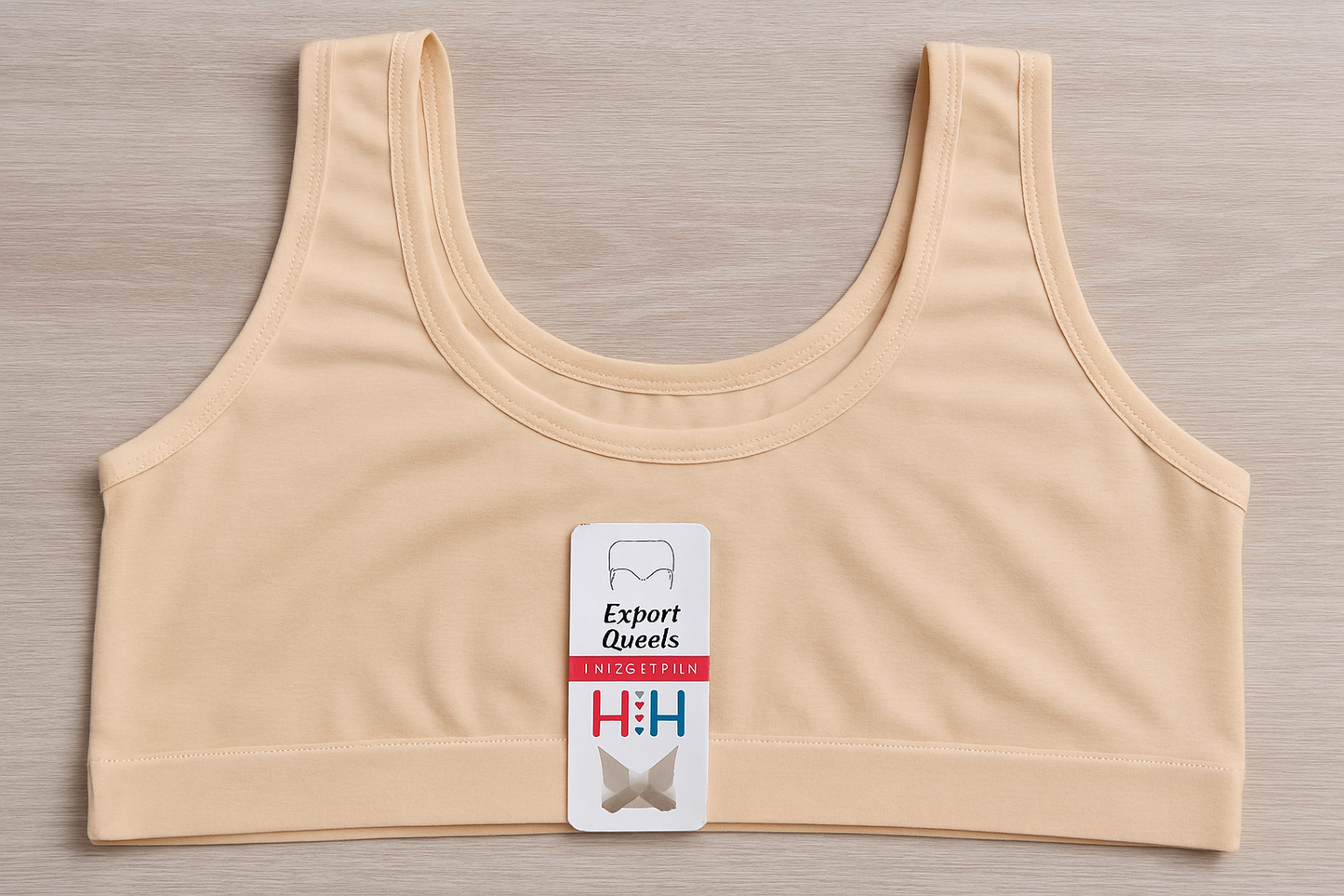Malai Stuff Non-Padded Bra for Teenagers – Lightweight & Comfortable Everyday Wear | Plain Beige, Sizes 28, 30, 32, 34, Cups A & B