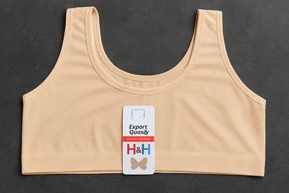 Malai Stuff Non-Padded Bra for Teenagers – Lightweight & Comfortable Everyday Wear | Plain Beige, Sizes 28, 30, 32, 34, Cups A & B