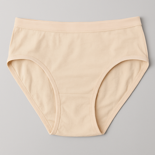 Malai Soft Fabric Underwear for Women – High Quality, Comfortable & Lightweight Everyday Panty in Skin Color