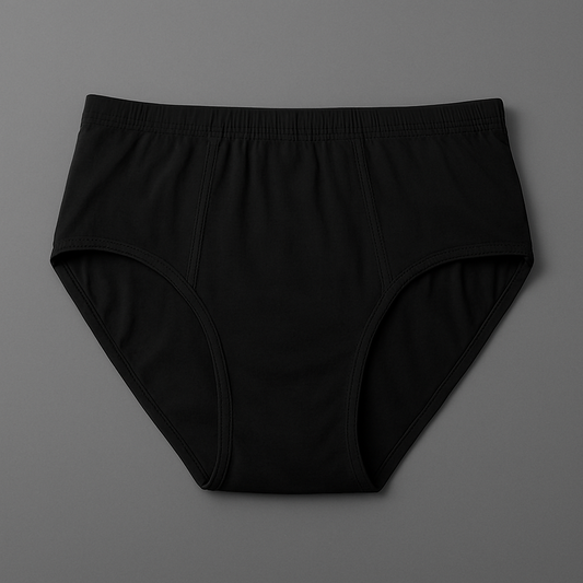 Jersey Plain Panty for Women – High Quality Soft & Lightweight Fabric, Black (S, M, L)
