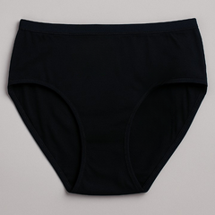 Jersey Plain Panty for Women – High Quality Soft & Lightweight Fabric, Black (S, M, L)